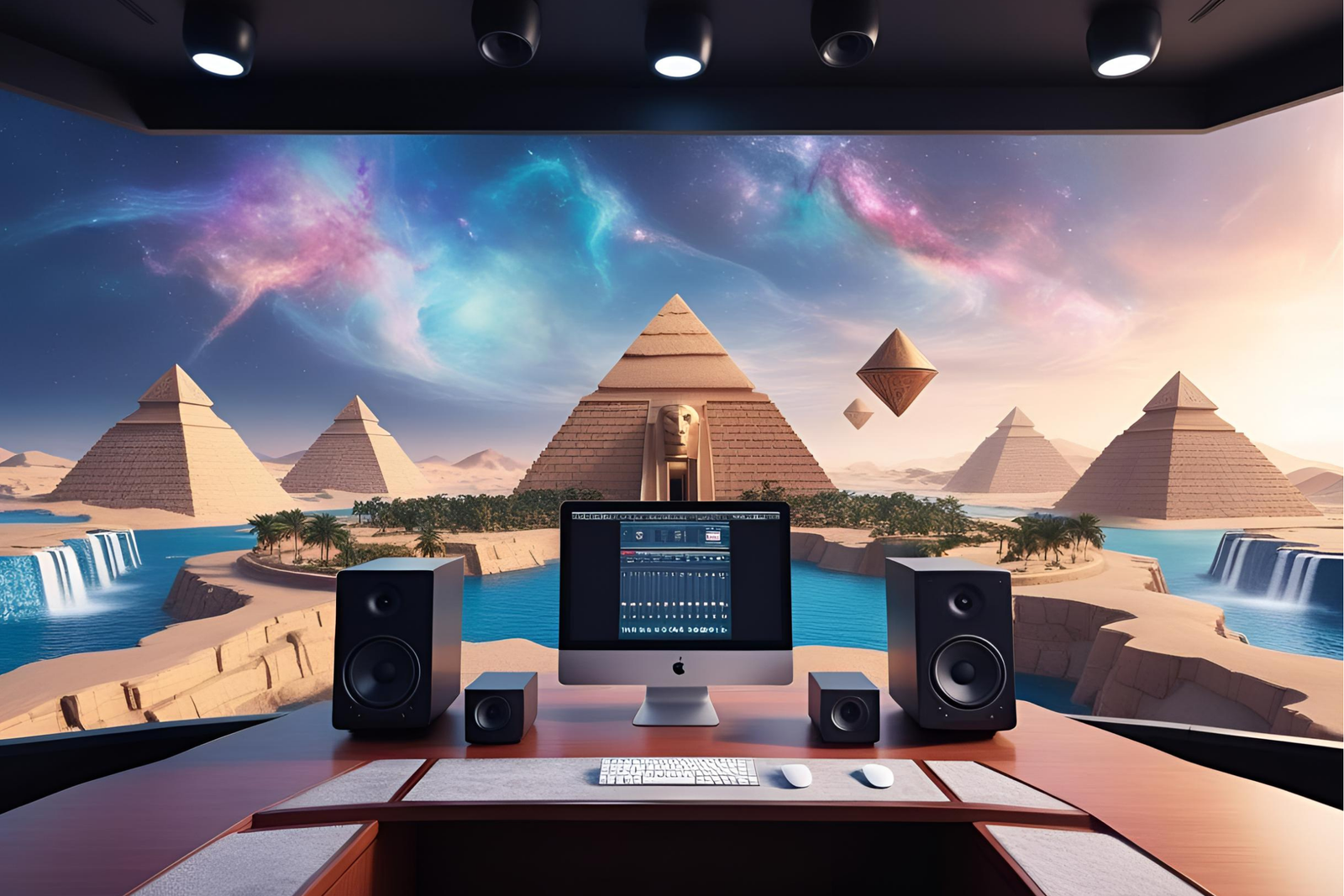 Egyptian Music Studio Vibe