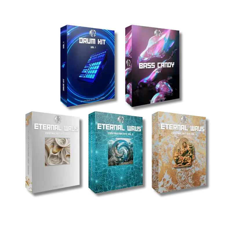 Dive into 36 fully produced compositions, armed with complete stems and MIDI files. This level of flexibility allows you to tailor every element to suit your unique style. These volumes provide an extensive palette for your musical journey.Bass Candy Vol 1: 88 files of endless intricate and morphing bass sound design, offering unparalleled depth and variation for your musical creations that will separate your production from the rest. Elevate your drops with these bass soundscapes, adding depth, character,