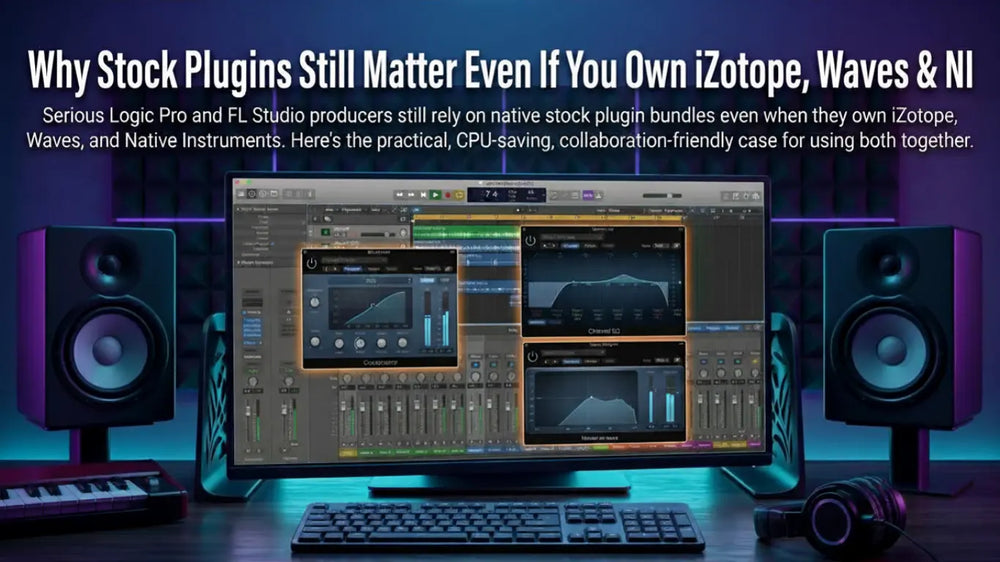 Why Stock Plugins Still Matter Even If You Own iZotope, Waves & NI