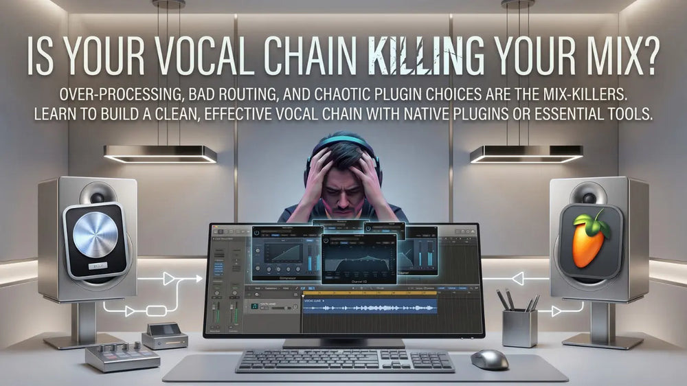 7 Signs Your Vocal Chain Is Killing Your Mix (And How to Fix It With Stock Plugins)