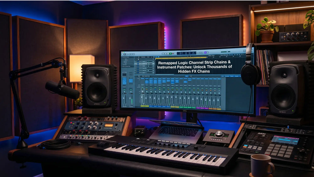 Remapped Logic Channel Strip Chains & Instrument Patches: Unlock Thousands of Hidden FX Chains