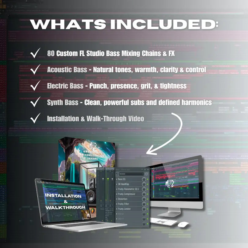 Essential Mixing Chains Bass | FL Studio