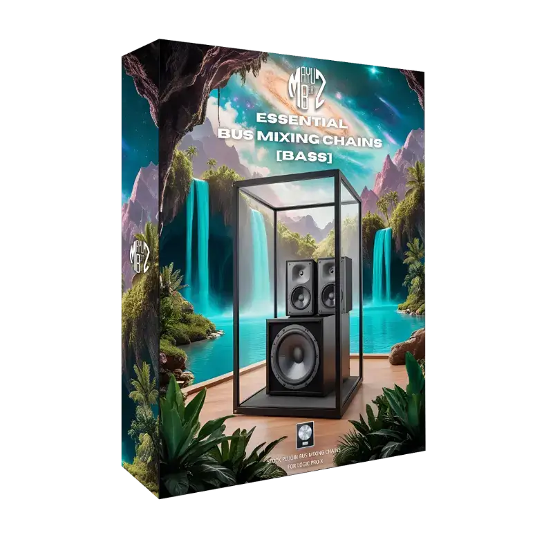 Take full control of your bass with 77 genre-spanning bus mixing chains designed to instantly enhance your Acoustic Bass, Electric Bass, and Synth Bass—all with no third-party plugins required. Whether you're laying down warm analog grooves or modern punchy subs, this pack delivers the perfect tone-shaping chains to cut through the mix and lock in your low end.