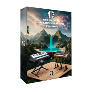 From lush pads and deep basses to shimmering leads and analog warmth, this pack delivers 68 expertly crafted bus chains that instantly enhance, glue, and transform your synth sounds. Whether you're shaping cinematic atmospheres, festival-ready EDM leads, or deep, vibey textures, these chains bring instant pro-level polish—all with Logic Pro stock plugins.