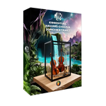 Product packaging for 'Essential Mixing Chains Orchestral' with a scenic design on a white background