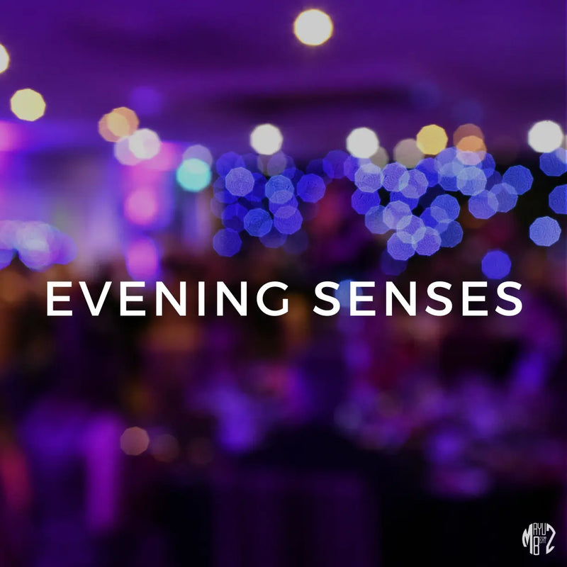 Blurred background with colorful lights and 'Evening Senses' text overlay. Evening Senses 115 BPM | E Minor | R&B / Hip-Hop Beat
Evening Senses is a smooth and atmospheric R&B/hip-hop instrumental crafted for artists with melodic delivery, emotional expression, and a vibe that feels late-night, intimate, and modern.

