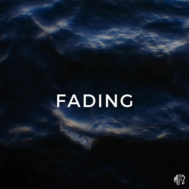 Dark blue and black gradient with the word 'FADING' in white text. Fading 147 BPM | D# Minor | Hip-Hop Beat
Fading is a dark and introspective hip-hop instrumental crafted for artists with intentional delivery, smooth flows, and a sound that feels modern, intense, and emotionally driven.

