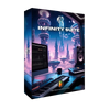 Box for 'Infinity Suite' FL Studio music production software with futuristic design elements. The All-in-one Music Production Suite