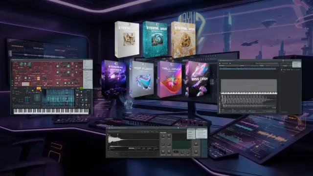 Infinity Suite is loaded with thousands of VST Presets, Sounds & Sample Packs