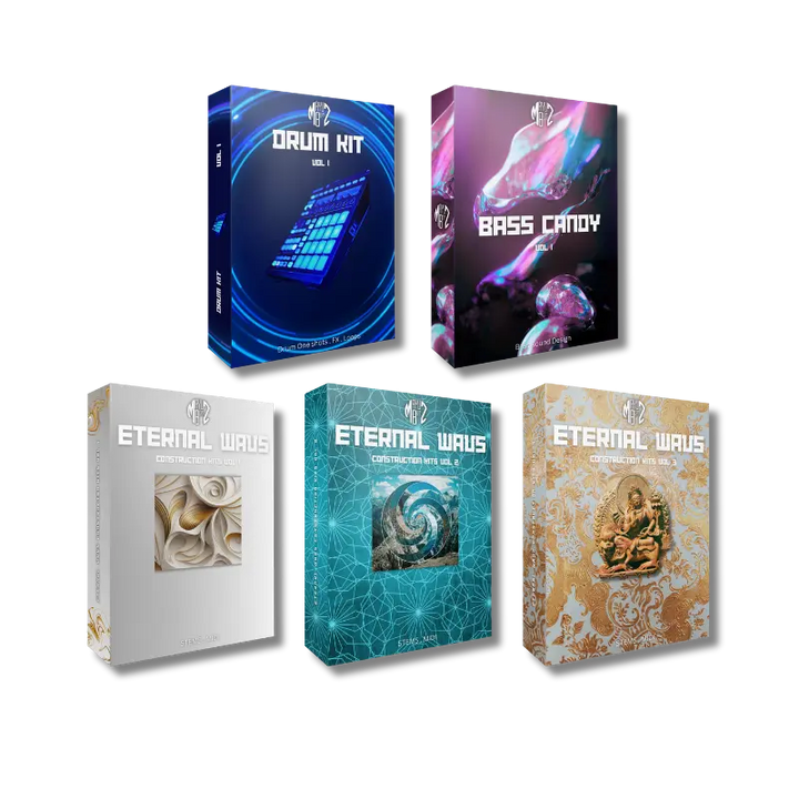 Dive into 36 fully produced compositions, armed with complete stems and MIDI files. This level of flexibility allows you to tailor every element to suit your unique style. These volumes provide an extensive palette for your musical journey.Bass Candy Vol 1: 88 files of endless intricate and morphing bass sound design, offering unparalleled depth and variation for your musical creations that will separate your production from the rest. Elevate your drops with these bass soundscapes, adding depth, character, 