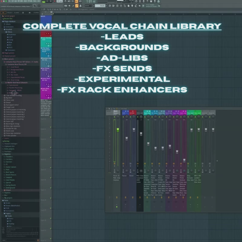 Complete Vocal Chain Library For FL Studio