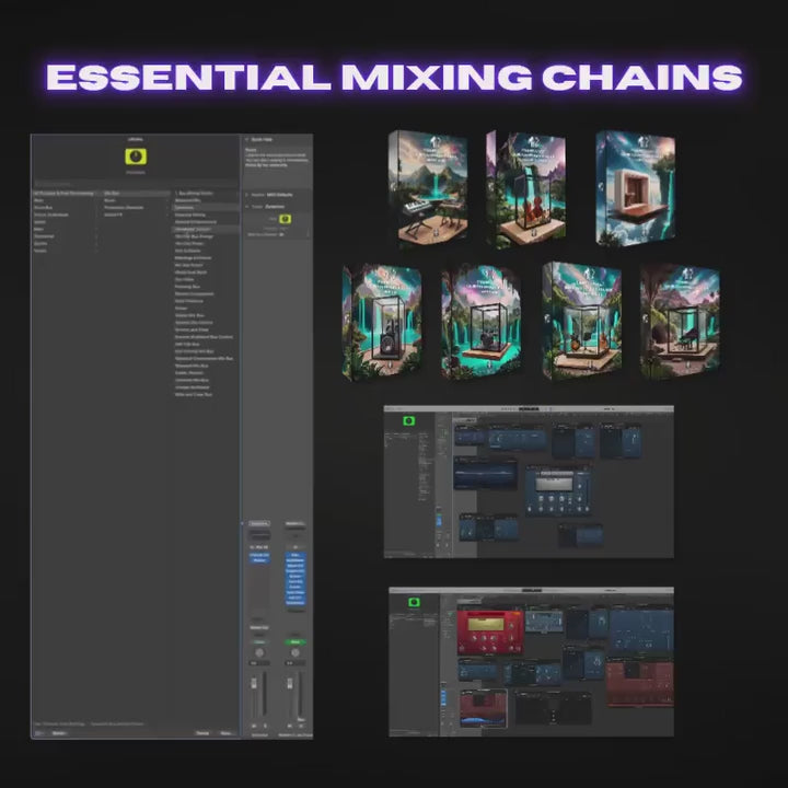 The Complete Essential Bus Mixing Chains Comes with Infinity Suite